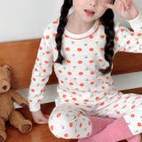 フラワーレッド | キッズ ルームウェア パジャマ | Kids Teddy