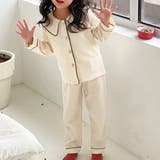アイボリー | キッズ パジャマ 長袖 | Kids Teddy