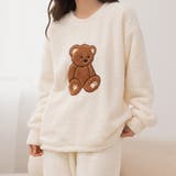 ホワイト×ベア | ルームウェア アニマル 全14色 | teddyshop