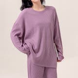 パープル | ルームウェア レディース 長袖 | teddyshop