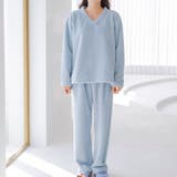 ライトブルー | ルームウェア レディース 長袖 | teddyshop