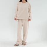 ホワイト | ルームウェア レディース 長袖 | teddyshop