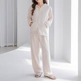 ホワイト | ルームウェア レディース 長袖 | teddyshop