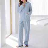 ブルー | ルームウェア レディース 長袖 | teddyshop