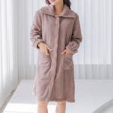 ブラウン | ルームウェア カーディガン ワンピース | teddyshop