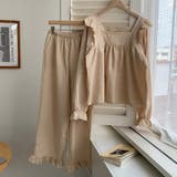ベージュ | ルームウェア レディース 長袖 | teddyshop