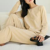 ベージュ | ルームウェア レディース 長袖 | teddyshop
