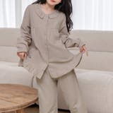 ベージュ | キッズ パジャマ 長袖 | Kids Teddy