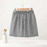 ブラック×ホワイト | ルームウェア レディース ショートパンツ | teddyshop