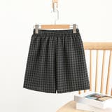 グレー×ブラック | ルームウェア レディース ショートパンツ | teddyshop