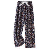 ネイビー×小花 | ルームウェア レディース 全19色 | teddyshop