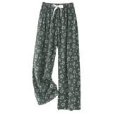 チャコール×リボン小花 | ルームウェア レディース 全19色 | teddyshop