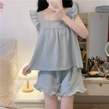 ライトブルー | ルームウェア 2点セット レディース | teddyshop
