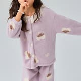 パープル×ハートパピー | キッズ パジャマ 全4色 | Kids Teddy