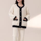 アイボリー | ルームウェア レディース 長袖 | teddyshop