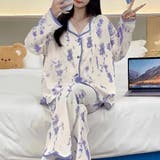 パープル | ルームウェア レディース 全5色 | teddyshop