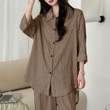 ブラウン | ルームウェア レディース ビッグシルエット | teddyshop