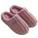 B：パープル | スリッパ ルームシューズ もこもこ | teddyshop
