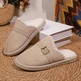 カーキベージュ | ボア スリッパ 全3色 | teddyshop