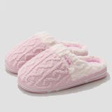 ピンク | ボア スリッパ 全4色 | teddyshop