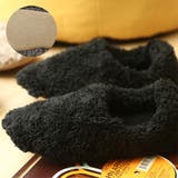 ブラック | ルームシューズ スリッパ もこもこ | teddyshop