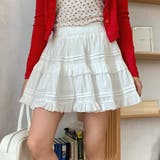 ホワイト | ミニスカート ボトムス レディース | teddyshop