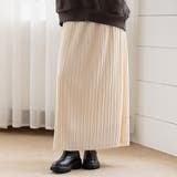 アイボリー | プリーツスカート ロング 全3色 | teddyshop