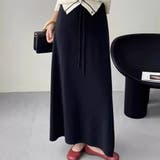 ブラック | ニット スカート 全4色 | teddyshop