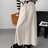 ライトベージュ | ニット スカート 全4色 | teddyshop