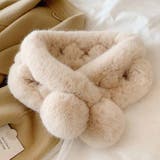 エクリュ | ファー ティペット マフラー | teddyshop