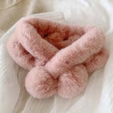ピンク | ファー ティペット マフラー | teddyshop