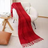 レッド | ストール 大判 全1色 | teddyshop