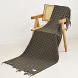 パープル×ライトブラウン | ストール 大判 全2色 | teddyshop