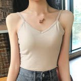 ライトベージュ | カップ付きキャミソール セクシー 下着 | teddyshop