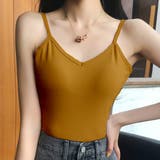 マスタード | カップ付きキャミソール セクシー 下着 | teddyshop