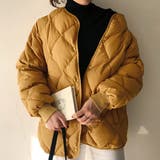 キャメル | キルティングジャケット ブルゾン 全8色 | teddyshop