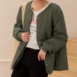 カーキ | キルティングジャケット ブルゾン 全8色 | teddyshop