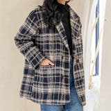 ブラック×ベージュ | コート アウター ショート丈 | teddyshop