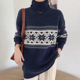 ネイビー | ニット セーター レディース | teddyshop