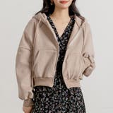 グレージュ | スウェット ジップパーカー オーバーサイズ | teddyshop