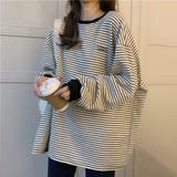 ホワイト | Tシャツ ボーダー 長袖 | teddyshop