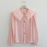 ピンク | ブラウス トップス 韓国ファッション | teddyshop