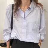 ライトブルー | シャツ トップス 長袖 | teddyshop