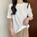 ホワイト | 半袖 半袖Tシャツ トップス | teddyshop