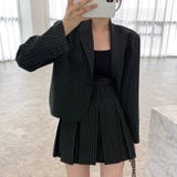ブラック | セットアップ ジャケット スカート | teddyshop
