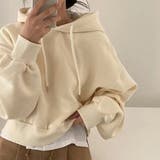 アイボリー | パーカー トレーナー 裏起毛 | teddyshop