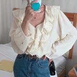 アイボリー | ブラウス Vネック トップス | teddyshop