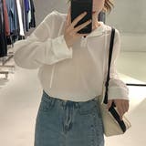 ホワイト | シャツ フ―ディー シースルー | teddyshop