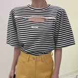 ブラック | トップス Tシャツ ボーダー | teddyshop