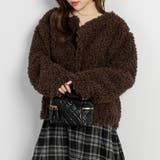 ブラウン | ボア ブルゾン アウター | teddyshop